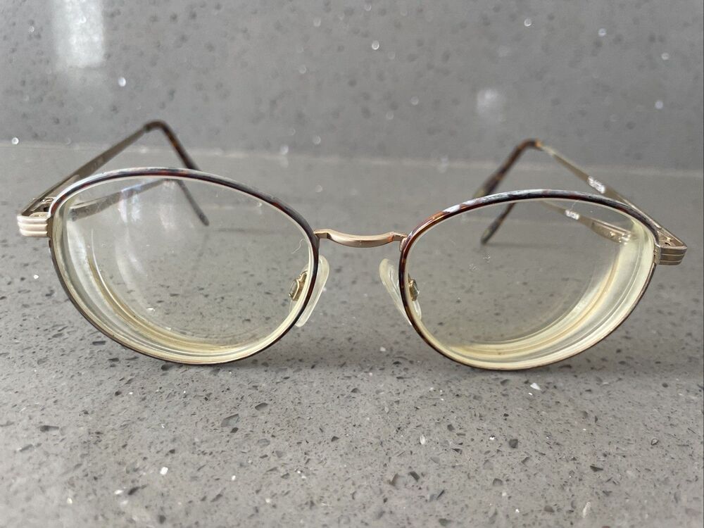 Nautica Eyeglasses Frames ONLY J 1 292 51-18 Round Full Rim Japan Vintage